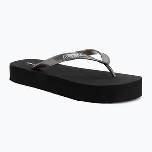 Moteriškos šlepetės Calvin Klein HW0HW03120 Flatform triple black
