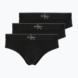 Vyriškos kelnaitės Calvin Klein LV00NB4471 Hip Brief 3 pairs black