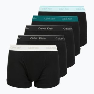 Trumpikės Calvin Klein LV00NB1897 Trunk 5 pairs of black bodies with black/Niagara Falls
