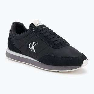 Vyriški batai Calvin Klein YM0YM01361 Retro Runner Ess Mix Mat  black/stormfront/vaporous white