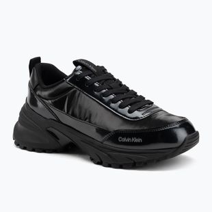 Moteriški batai Calvin Klein YW0YW02043 Hike Runner Lace Up Pearl Nylon triple black