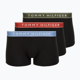 Bokseriai Tommy Hilfiger Trunk WB 3 pairs brick blue/terra red/army green