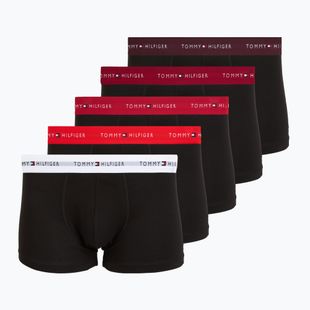 Vyriškos trumpikės Tommy Hilfiger Trunk WB 5 pairs rs ju/fr rd/md mr/white/dp brg