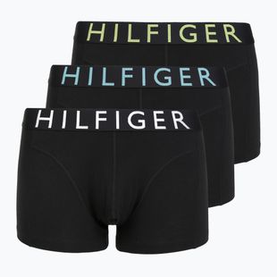 Trumpikės Tommy Hilfiger Trunk WB 3 pairs lemon curd/arctic aqua/black