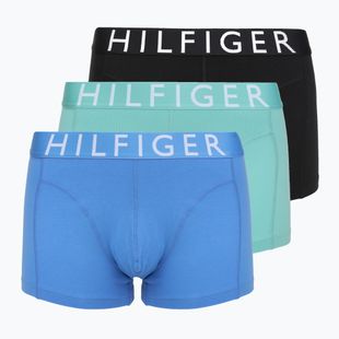 Trumpikės Tommy Hilfiger Trumk 3 pairs arctic aqua/black/cobalt blue