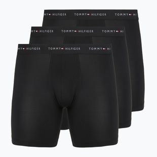 Vyriškos trumpikės Tommy Hilfiger Micro Long 3 pack black/black/black
