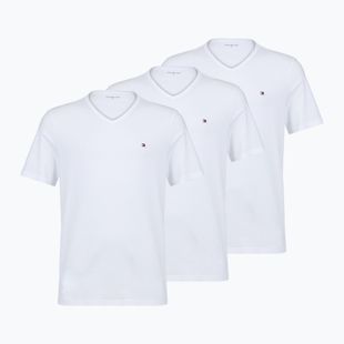 Vyriški marškinėliai Tommy Hilfiger Cotton V-Neck white/white/white