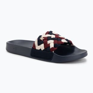 Moteriškos šlepetės Tommy Hilfiger Braided Pool rwb