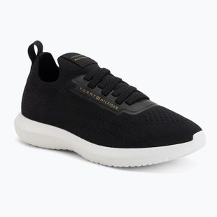 Moteriški batai Tommy Hilfiger Knit Extralight Runner juodi