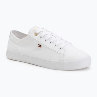 Moteriški sportbačiai Tommy Hilfiger Foxing Sneaker Canvas white