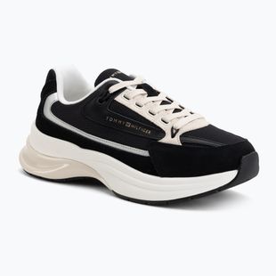 Moteriški batai Tommy Hilfiger Sporty Chic Runner juodi