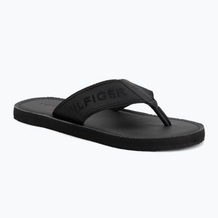 Vyriškos šlepetės per pirštą Tommy Hilfiger Lbeach Sandal Leather black