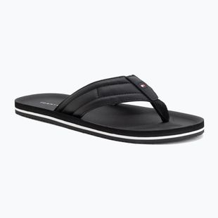 Vyriškos šlepetės per pirštą Tommy Hilfiger Padded Beach black