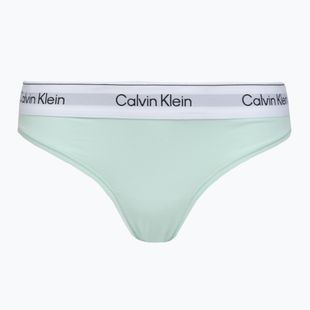 Moteriški stringai Calvin Klein LV00QF8518 Thong feel the mint