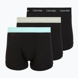 Vyriškos trumpikės Calvin Klein 0000U2662G Trunk 3 pairs black in plume wb/black in misty sag