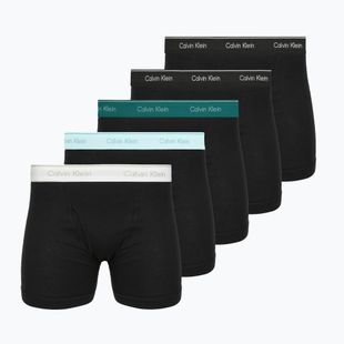 Trumpikės Calvin Klein LV00NB1429 Boxer Brief 5 pairs Black Bodies w/black/niagara falls