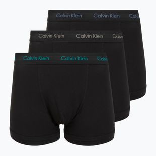 Vyriškos trumpikės Calvin Klein 0000U2662G Trunk 3 pairs of black bodies and wbs with driftwood