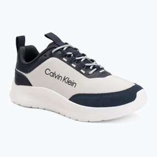 Vyriški batai Calvin Klein HM0HM02342 Light Eva Runn Essential Laceup Nylon Suede calvin navy/light grey