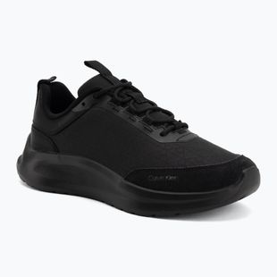 Vyriški batai Calvin Klein HM0HM02343 Light Eva Runn Laceup AOP triple black