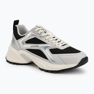 Moteriški batai Calvin Klein HW0HW03140 Hike Run Stripe Mesh Met black/silver/light grey