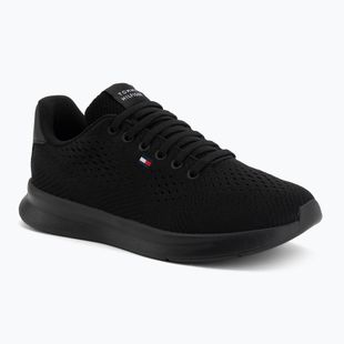 Vyriški batai Tommy Hilfiger Lightweight Runner Knit black