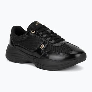 Moteriški batai Tommy Hilfiger ModernRunner Shiny Leather black