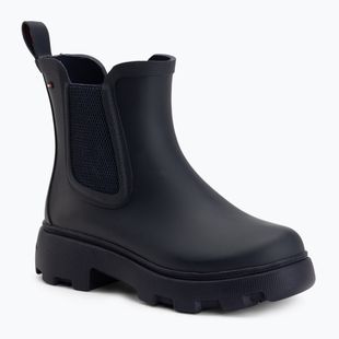 Moteriški guminiai batai Tommy Hilfiger Rubber Flag Cleated space blue