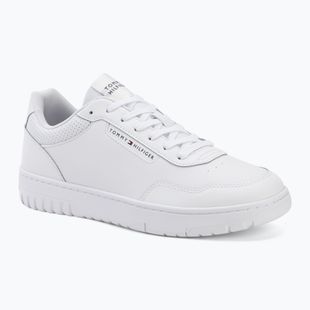 Vyriški batai Tommy Hilfiger Basket Core Leather white