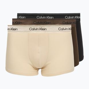 Vyriškos trumpikės Calvin Klein LV00NB4575 Trunk black/brown cork/river sand