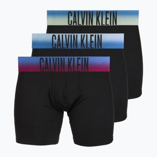 Vyriškos trumpikės Calvin Klein LV00NB4622 Boxer Brief blck bodies w/ plein air psdn blue/