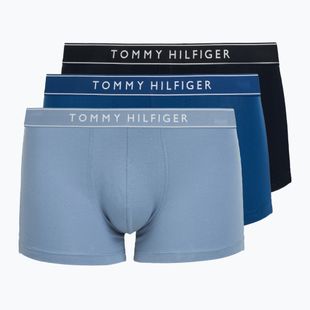 Vyriškos trumpikės Tommy Hilfiger Trunk Dtm navy blue/opul blue/brisk blue