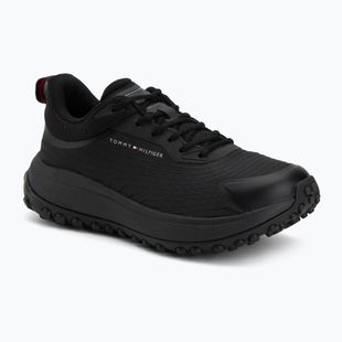 Vyriški batai Tommy Hilfiger The Canyon X Knit triple black