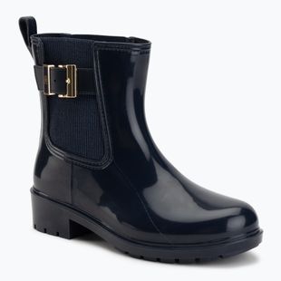 Moteriški guminiai batai Tommy Hilfiger Buckle Glossy Ankle space blue