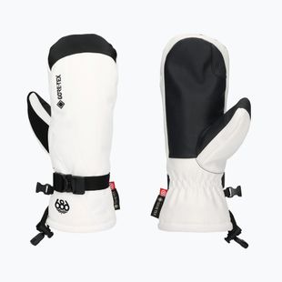 Moteriškos snieglenčių pirštinės 686 Gore-Tex Linear Mitt white