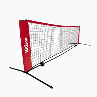 Wilson Starter Ez teniso tinklas 6,1 m juoda/raudona