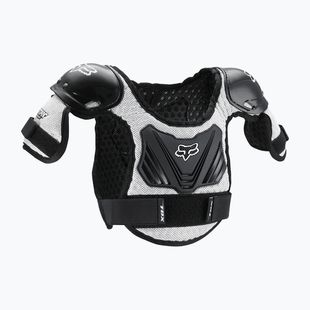 Vaikiška dviračio skambutis Fox Racing Peewee Titan Roost Deflector Jr black/silver