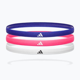 Galvos juostos adidas Hairbands 3 pack lucid blue/lucid pink/white