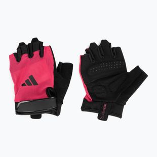 Treniruočių pirštinės adidas Essential Training pink mesh