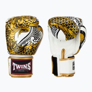 Bokso pirštinės Twins Special Fancy FBGVL3-52 white/gold