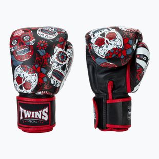 Bokso pirštinės Twins Special Fancy FBGVL3-53 Skull red/black
