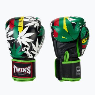 Bokso pirštinės Twins Special Fancy FBGVL3-54 Grass green/black