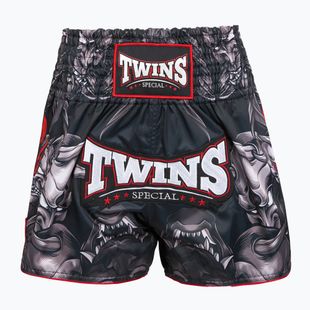 Treniruočių šortai Twins Special Muay Thai Twins Kabuki black/white/red