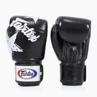 Bokso pirštinės Fairtex "Tight-Fit" Design-Nation Prints Collection black