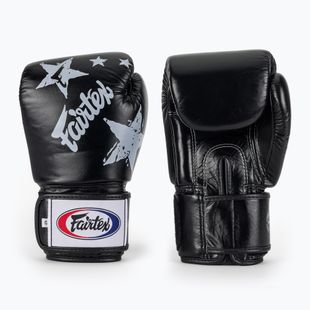 Bokso pirštinės Fairtex "Tight-Fit" Design-Nation Prints Collection black