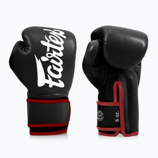 Bokso pirštinės Fairtex Microfiber black