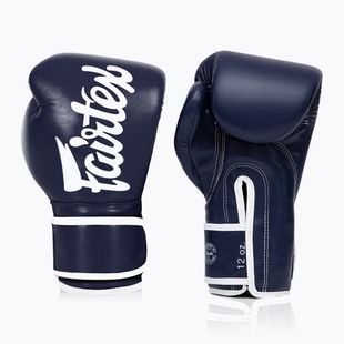 Bokso pirštinės Fairtex Microfiber blue