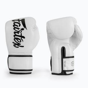 Bokso pirštinės Fairtex Microfiber white