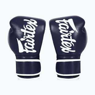 Bokso pirštinės Fairtex Microfiber Art Collections Blue Wave blue