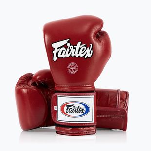 Bokso pirštinės Fairtex Heavy Hitter's Mexican Style red