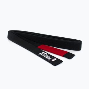 Braziliškas džiu-džitsu diržas Fairtex Cotton black